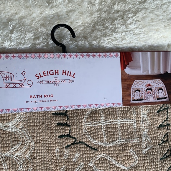 Gingerbread House Bath Rug Bath Mat NWT - Picture 10 of 10